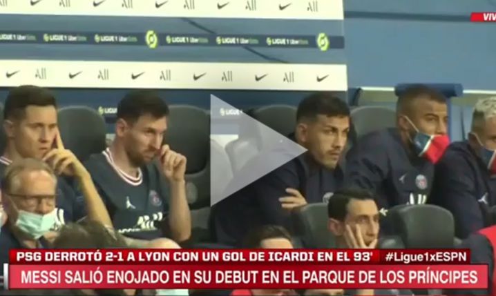 Reakcja Leo Messiego na gola Icardiego! [VIDEO]